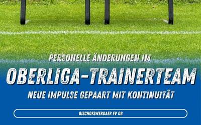 Personelle Änderungen im Trainerteam